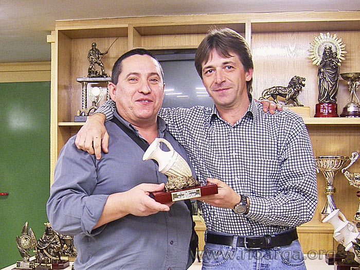 Tercer clasificado; Santiago Serrano Maya