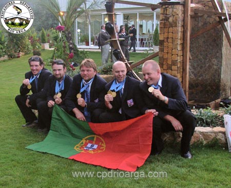 Chequia, equipo ganador y medalla de oro oro