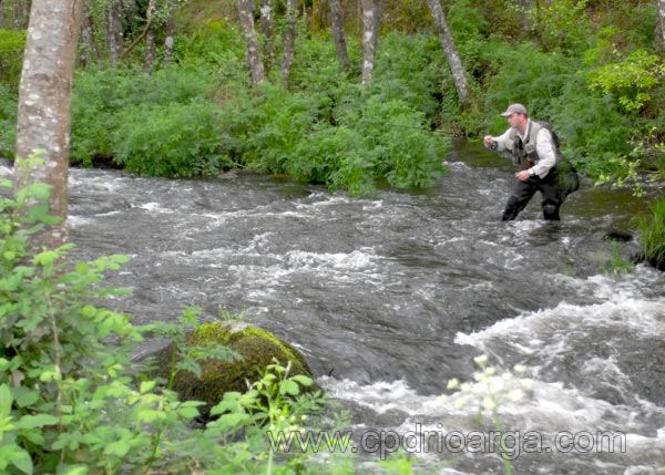 Alberto Mera en una de las mangas alberto-mera