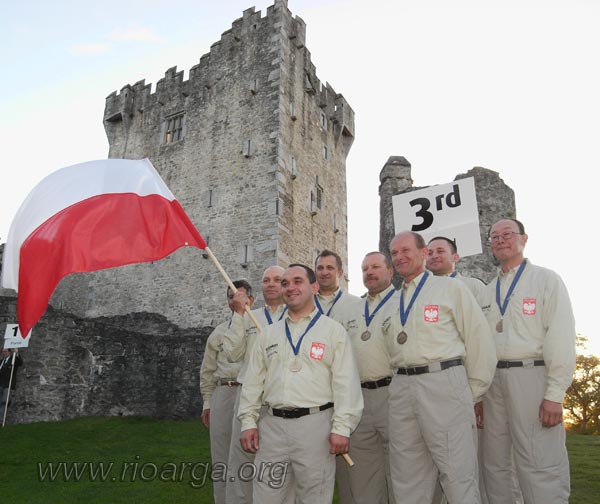 Terceros clasificados el equipo Polaco equipo-polaco