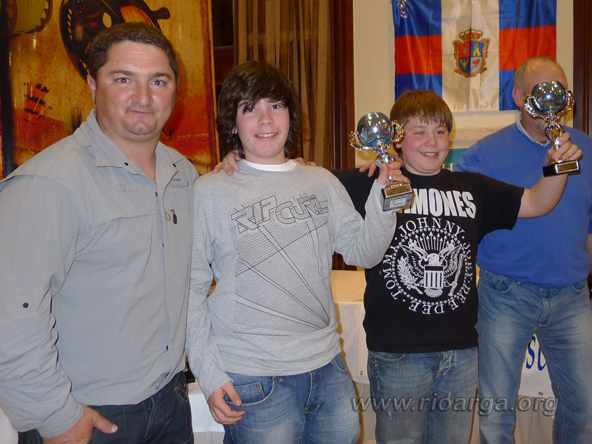 Los mas j&oacute;venes, Samuel y Aritz