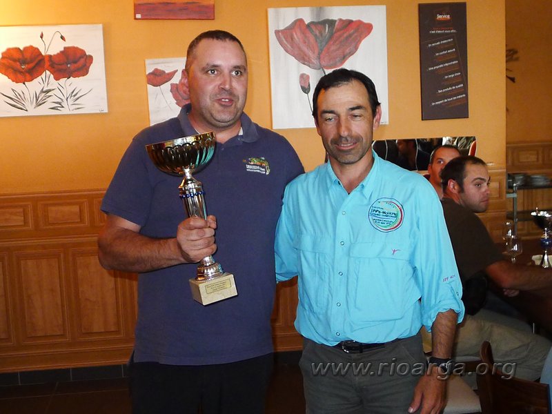 Los campeones de este año, Ivan Vergé y Jordi Oliveras