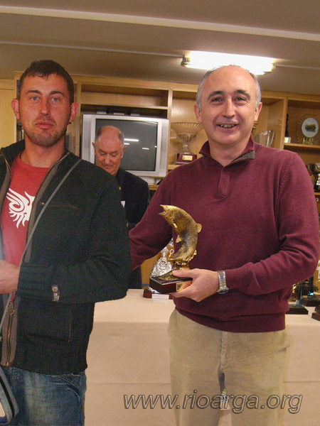 Pieza mayor Salmónidos Mosca: Iñaki Arruabarrena