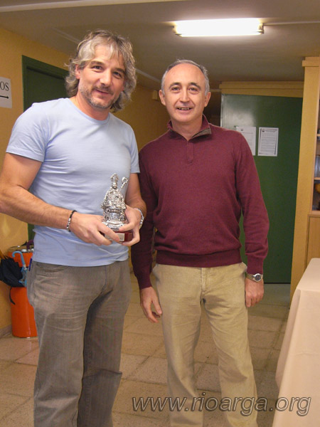 Tercer clasificado Salmónidos Lance: José Carlos Sotés