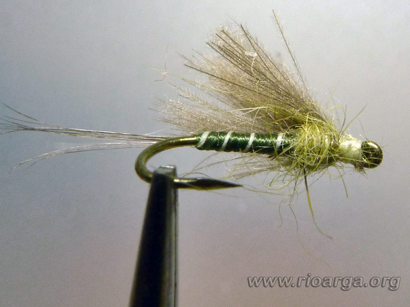 Vista del montaje desde abajo