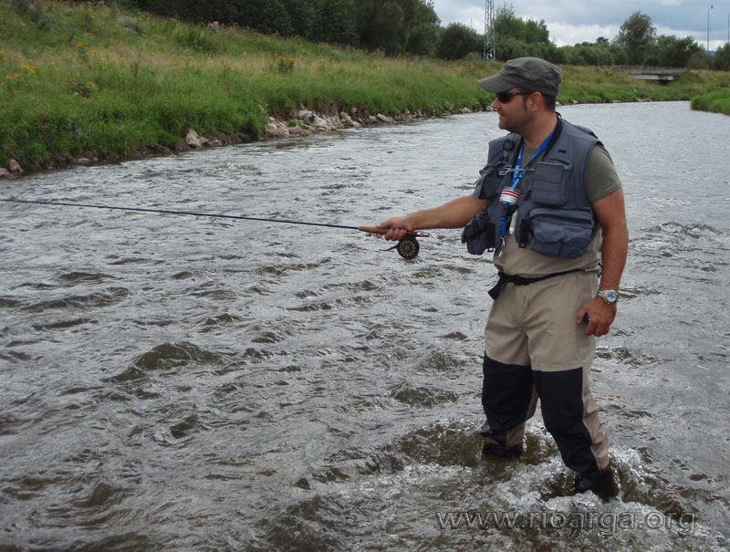 Carlos "posando" en el Poprad