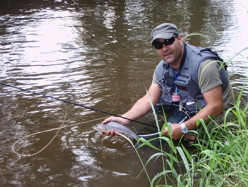 Carlos con timalo en el Poprad